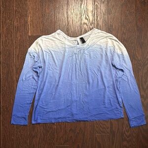 Live Love Dream Ombre Long Sleeve Shirt